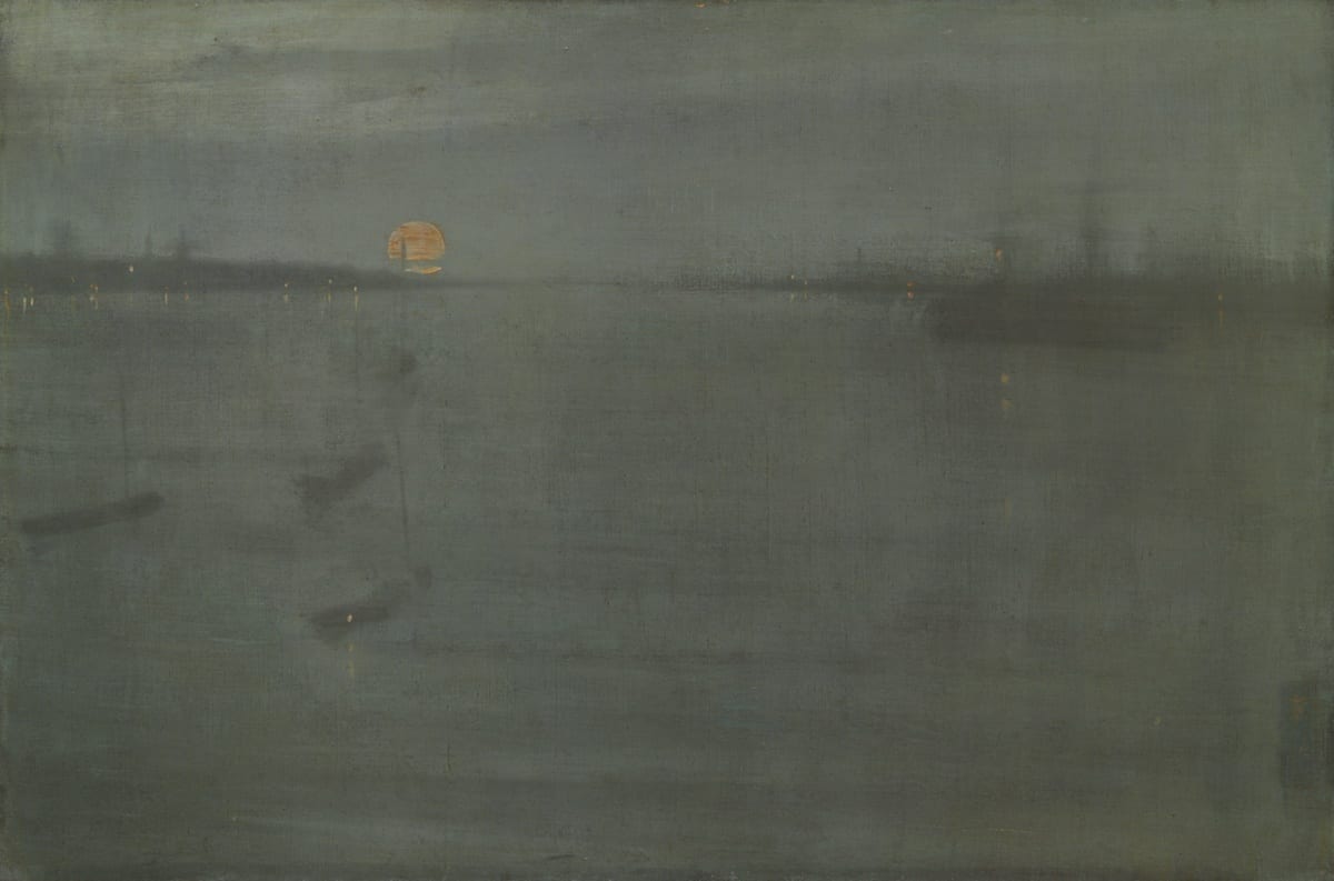 Nocturne: Blue and Gold—Southampton Water — James McNeill Whistler
